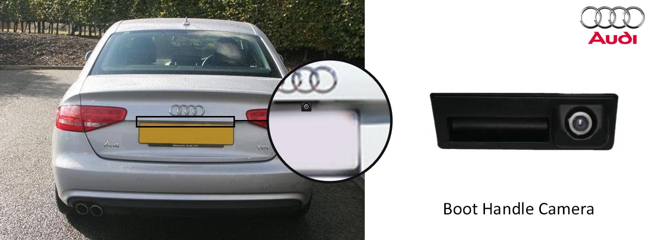 A4 reversing rear view camera